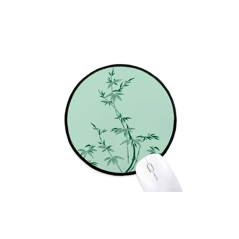 Painting Japanese Culture Mouse Pad Desktop Office Round Mat For Computer 697184821592