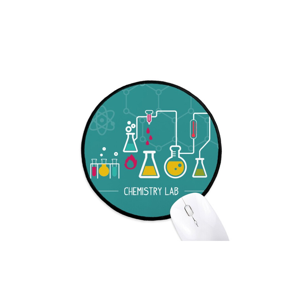 Checal Reaction Tool Chestry Mouse Pad Desktop Office Round Mat For Computer 697184822056