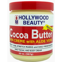 Hollywood Cocoa Butter with Aloe Bonus, 20 Ounce