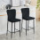 AINPECCA (2pcs, black(velvet)) AINPECCA Bar Stools Set 2 4 Breakfast Bar Chairs 3