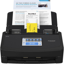 ScanSnap iX1600 Black Document Scanner 5GHz - Desktop, Double Sided with WiFi, Touchscreen