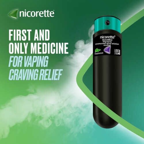 Nicorette Nicorette QuickMist Mouthspray, Freshmint (6 x 150 Sprays) 1