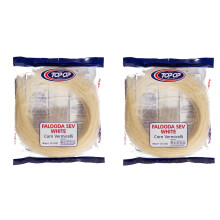 (Pack of 2) Top op Falooda Sev White 100g - Vermicelli Dessert