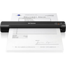 Epson WorkForce ES-50 Mobile Document Scanner, Black - 10PPM - USB