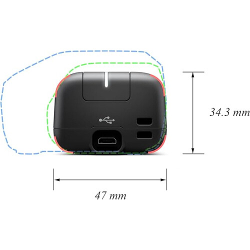 Epson Epson WorkForce ES-50 Mobile Document Scanner, Black - 10PPM - USB 2