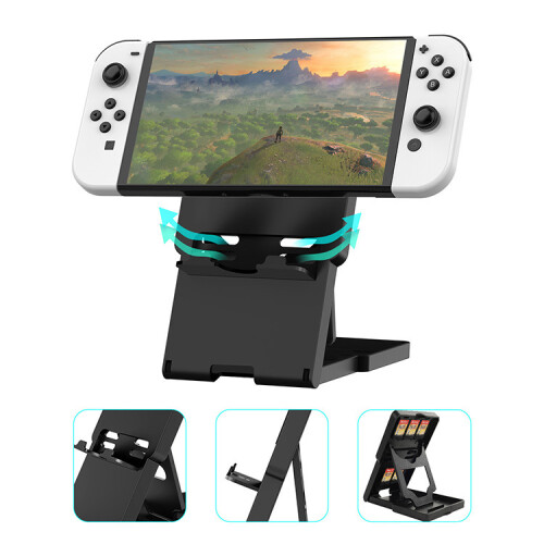 Verstellbare Klapphalterung für Switch Kindle Smartphones Tablets etc. 2