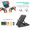 Verstellbare Klapphalterung für Switch Kindle Smartphones Tablets etc. 2