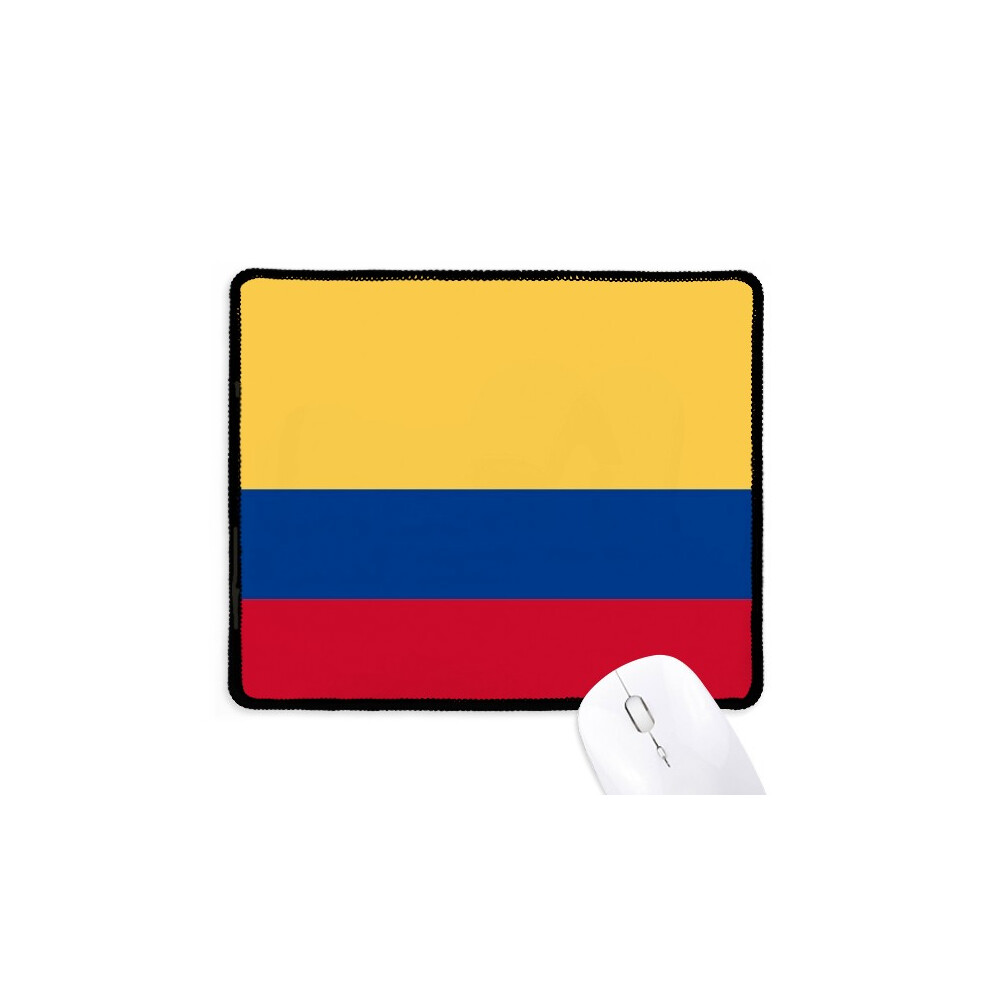 Colombia National Flag South America Country Mousepad Stitched Edge Mat Rubber Gang Pad 697184822520