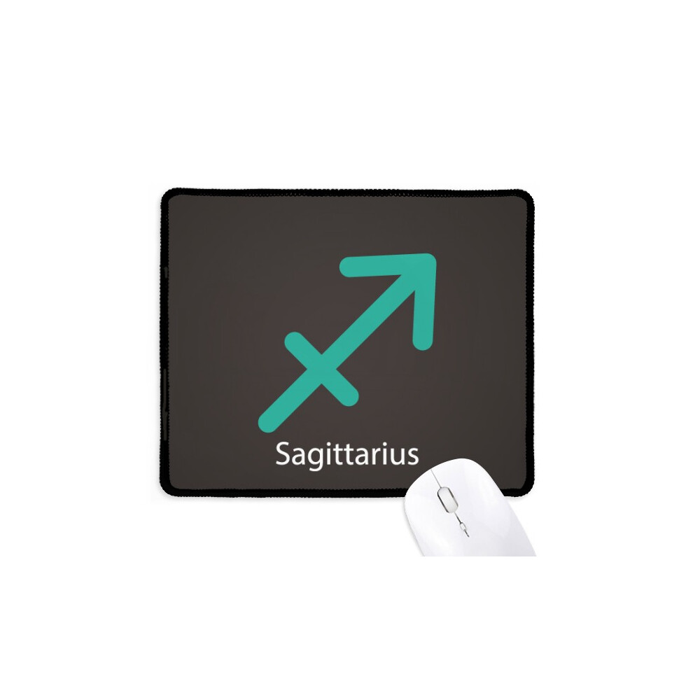 November December Sagittarius Constellation Mousepad Stitched Edge Mat Rubber Gang Pad 697184823756