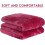 (Medium) Faux Fur Soft Throw Blanket & Versatile Blanket 4