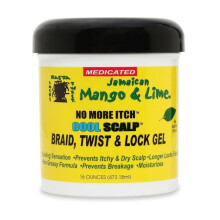 Manga e Lima da Jamaica "No More Itch" Cool Scalp Braid, Twist & Loc Gel 473ml