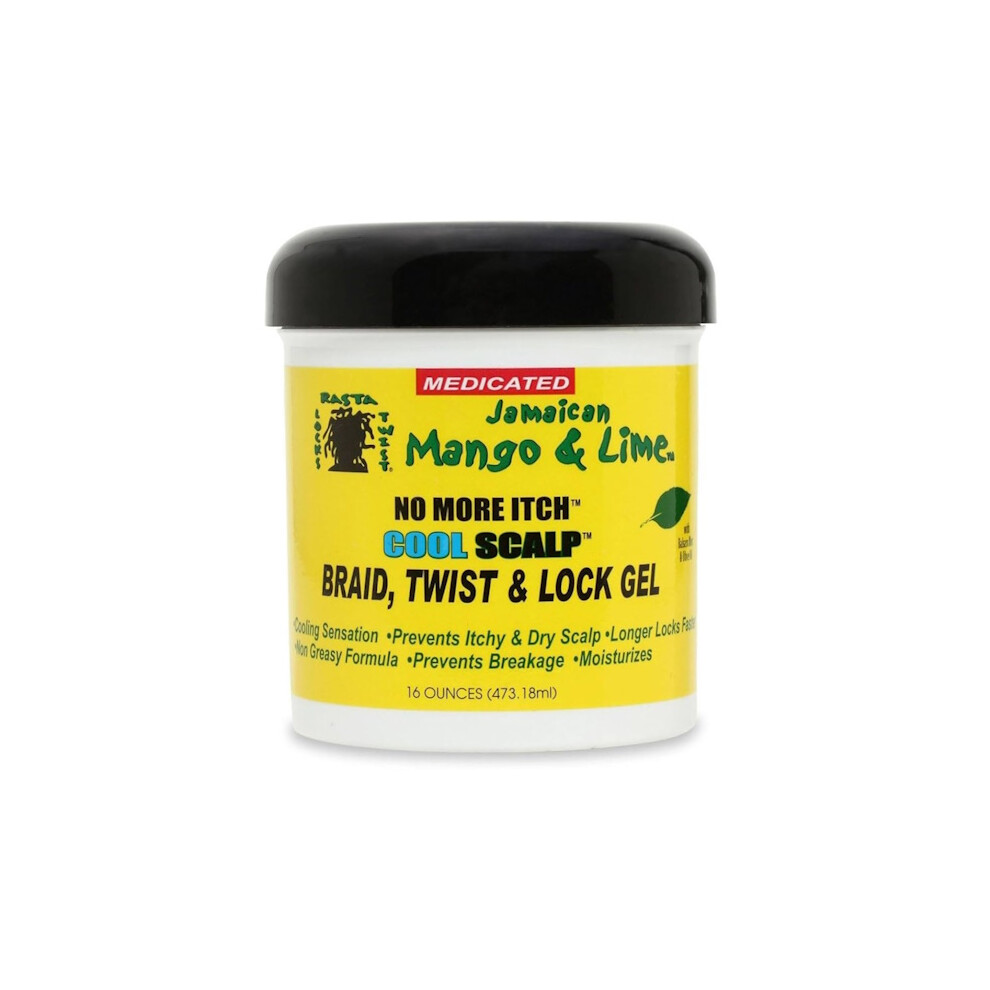 Brand:-Jamaican-Mango-&-Lime Jamaican Mango & Lime "No More Itch" Cool Scalp Braid, Twist & Loc Gel 473Ml