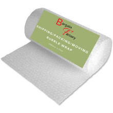 Bargain Factory Extra Large 300mm X 10m Roll of Quality Bubble Cushioning Wrap Roll - Strong, Affordable, and Ideal for House Moving, Removals,