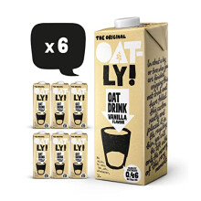 Oatly Vanilla Drink 1 Litre (Pack of 6)