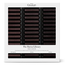 Hotel Chocolat Dark Chocolate Baton Library ? 45 Chocolates, Chocolate Box, 365g