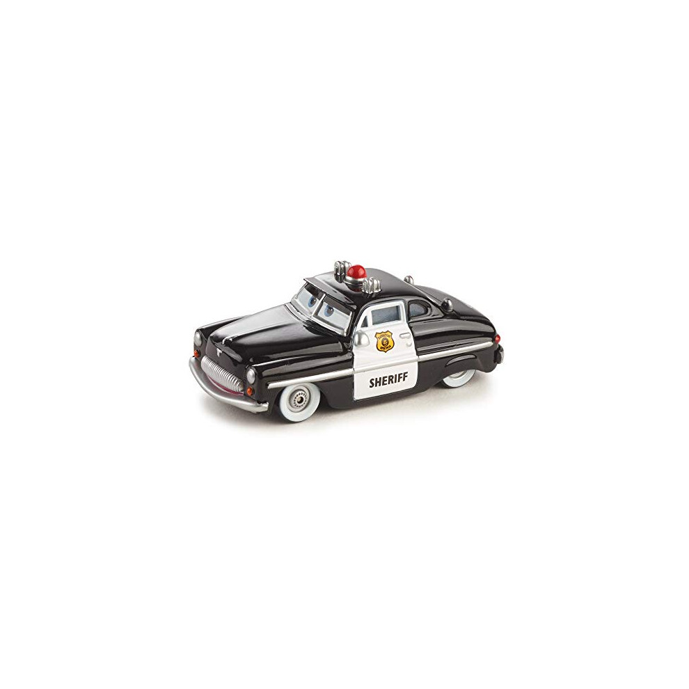 Disney Cars FLM15 Pixar Cars 3 Sheriff Vehicle, Multicoloured