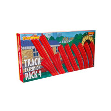 Hornby Playtrains Track Extension Pack 4 - Kids Toy Train Set Accessory for Ages 3+, Childrens Model Train Accessories - Compatible with Hornby