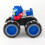John Deere John Deere Kids TOMY Transformers Optimus Prime Monster Treads Lightning Wheels Toy, Light Up Monster Truck Toy with Neon Wheels, Blue Toys for 2