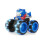John Deere John Deere Kids TOMY Transformers Optimus Prime Monster Treads Lightning Wheels Toy, Light Up Monster Truck Toy with Neon Wheels, Blue Toys for 3