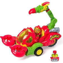 SUPERTHINGS Wild Scorpion ? SuperThings Scorpion vehicle. Includes 1 exclusive Wild Kid and 1 exclusive Wild Villain SuperThing. With shooter and