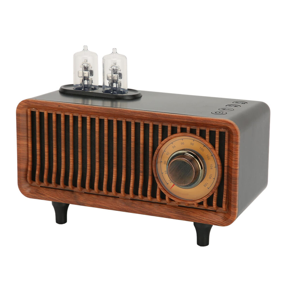 Photos - Radio / Clock Chronus Retro Bluetooth Speaker, Vintage Decor, Old Fashion Style Wireless Bluetooth Speaker with Radio, for Kitchen Desk Be