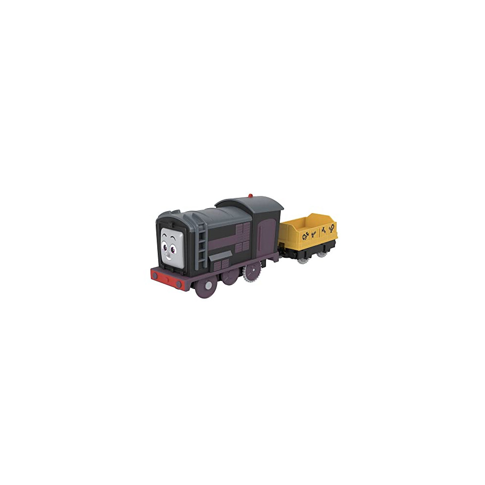 Thomas & Friends Motorized Toy Train Diesel Battery-Powered Engine with Cargo for Preschool Pretend Play Ages 3+ Years, HDY64