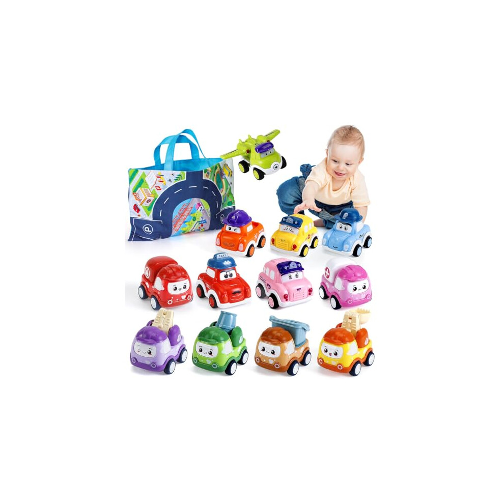 Photos - Other Toys SYHLN Car Toys for 1 Year Old Boys Gifts, 12 Pcs Baby Boy Toys 12-18 Months Pull Back Cars, Gifts for 1 2+ Year Olds Boys, T