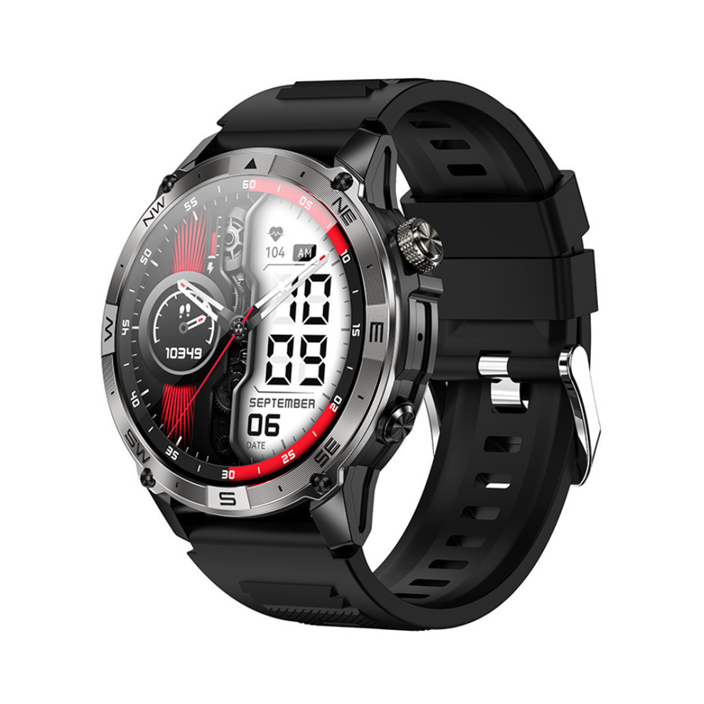 Chronus Montre Intelligente Avec Ã©Cran Amoled De 1,43 Pouces, Bluetooth 5.3, 100+ Modes Sportifs(Black) Black 6976918041807