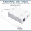ASNQ ADSL Filter  Microfilter for Phone/Broadband BT Plug 4