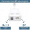 ASNQ ADSL Filter  Microfilter for Phone/Broadband BT Plug 6