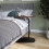 URBN Living (Rustic Brown) C Shaped Wood & Metal Oval Side End Table 5