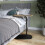 URBN Living (Oak) C Shaped Wood & Metal Oval Side End Table 5