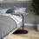 URBN Living (Grey) C Shaped Wood & Metal Oval Side End Table 5