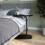 URBN Living (Black) C Shaped Wood & Metal Oval Side End Table 5
