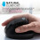 JLab JLab JBuds Ergonomic Mouse, Connect via Bluetooth or USB Receiver, 2