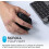 JLab JLab JBuds Ergonomic Mouse, Connect via Bluetooth or USB Receiver, 5