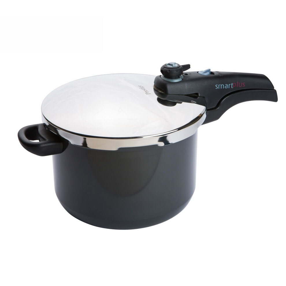 Prestige Smart Plus Induction Pressure Cooker Anodised Aluminium Double Handle