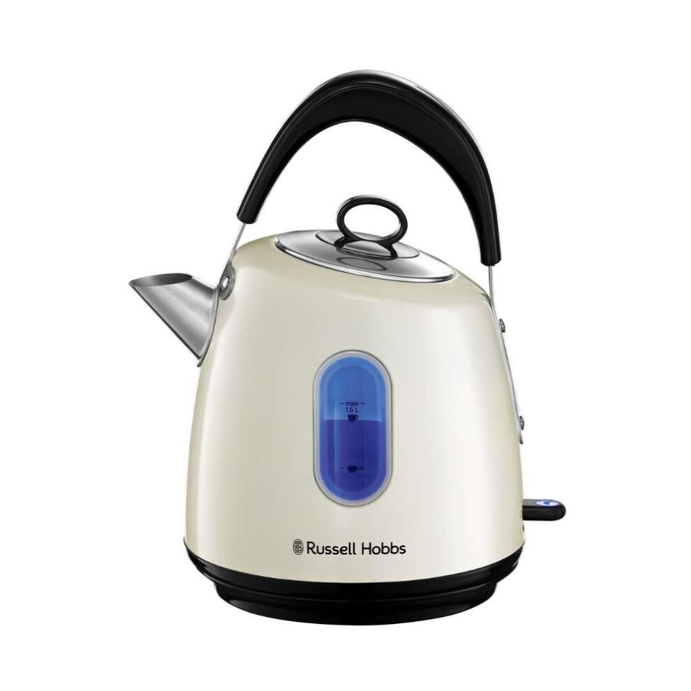 Russell Hobbs Stylevia Cream 1.5L Kettle - Rapid Boil Kettle