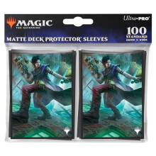 Ultra Pro - Duskmourn 100ct Deck Protector Mappen voor MTG - Bevat Kunst van Winter, Cynical Opportunist