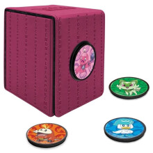Ultra Pro ULP16406 Alcove Click Pokemon Paldea Deck Box Card Game
