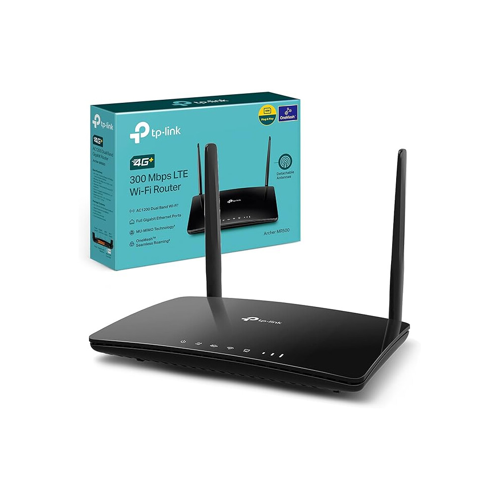 TP-Link AC1200 Mbps 4G+ Cat6 Wireless Dual Band Gigabit Router