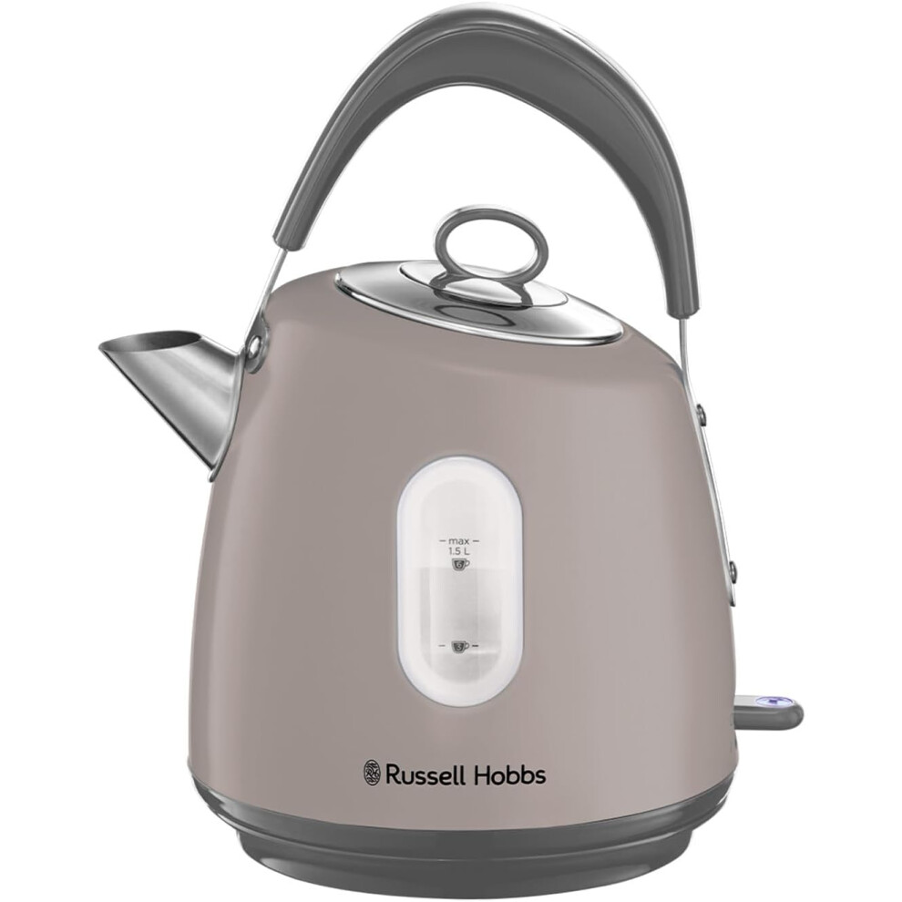 Russell Hobbs Stylevia Mocha 1.5L Kettle - Rapid Boil Kettle-image-OPC-PFJXWHC-NEW