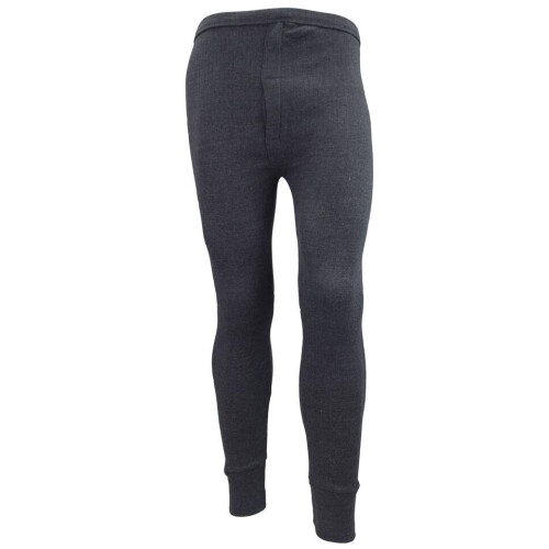 (Charcoal Bottom - 4 Pack, M) 4Pack Mens Thermal LongJohns Winter Warm TopBottom 2