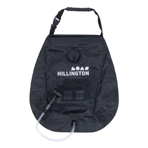 HILLINGTON Premium 20L Solar Heating Camping Shower with Temperature Thermometer