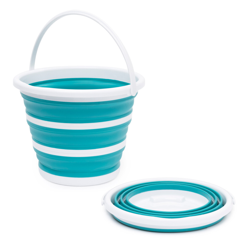 LIVIVO Collapsible Bucket - Turquoise
