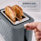 Swan Swan Windsor Grey 1.7L Kettle & 2 Slice Toaster Matching Set 4