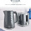 Swan Swan Windsor Grey 1.7L Kettle & 2 Slice Toaster Matching Set 11