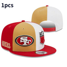 (49ers 1) Match Rugby Sports Team Baseball Cap Peaked Caps Sunproof Breathable Fashion