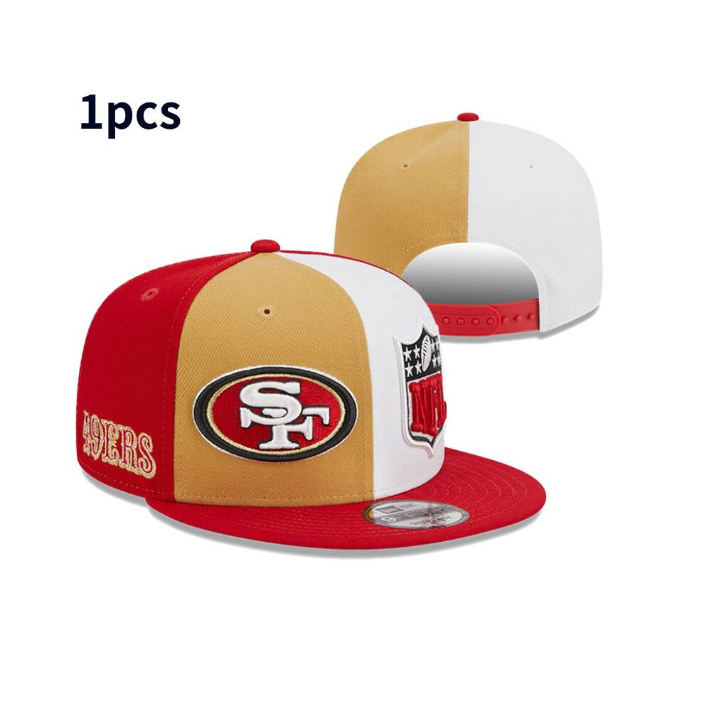 (49ers 1) Match Rugby Sports Team Baseball Cap Peaked Caps Sunproof Breathable Fashion