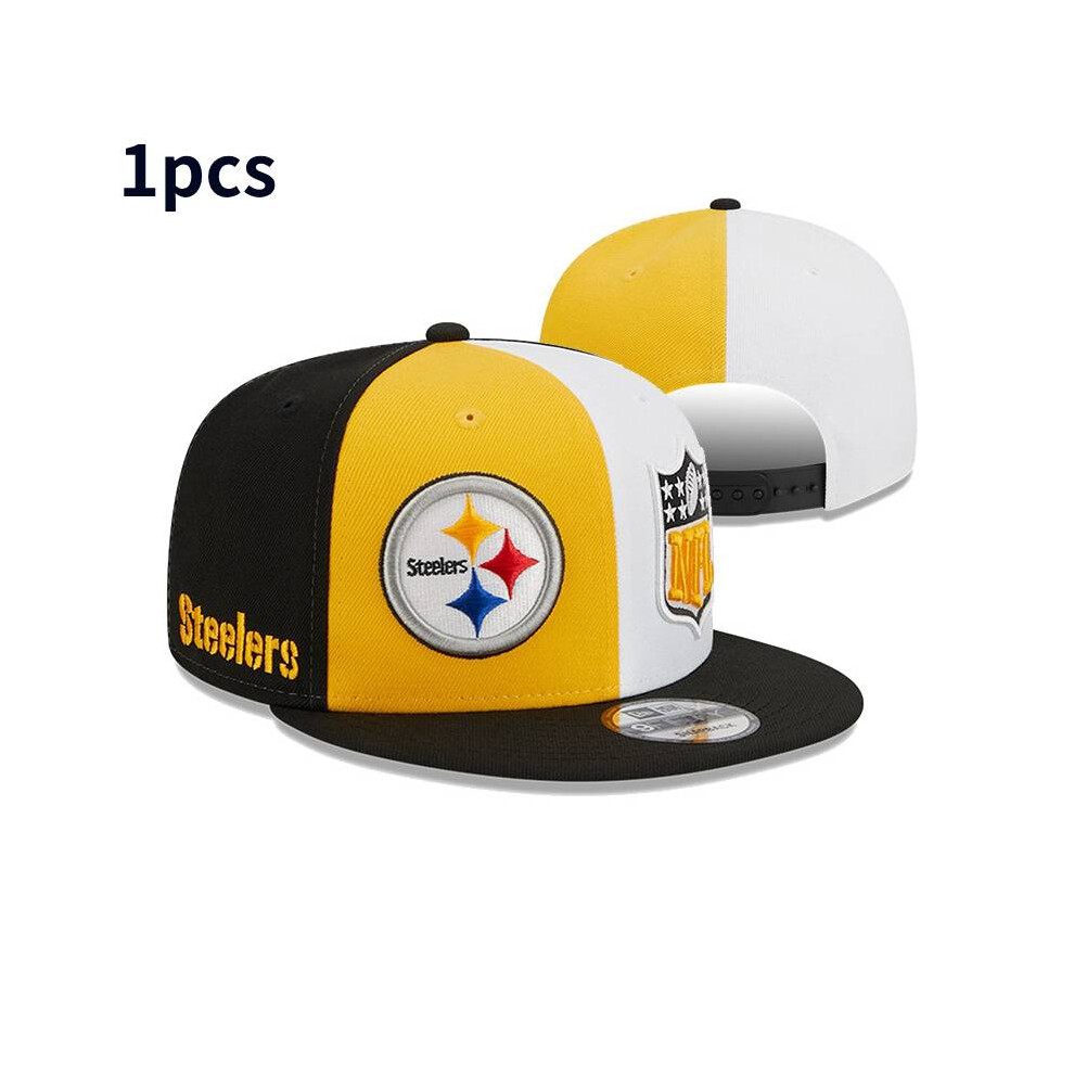 (Steelers) Match Rugby Sports Team Baseball Cap Peaked Caps Sunproof Breathable Fashion